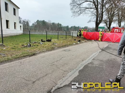 Cisowa: Samochód uderzył w drzewo. Nie żyje kierowca