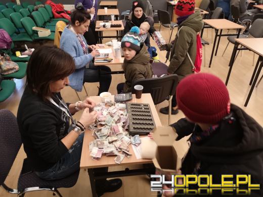 Trwa wielkie liczenie w opolskim Sztabie WOŚP