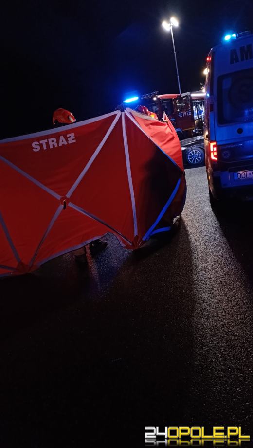 Tragiczny wypadek w powiecie namysłowskim. Zginęła 35-letnia kobieta