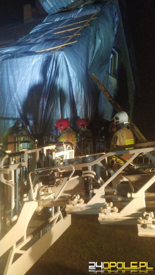 Silny wiatr będzie się utrzymywał. Strażacy interweniują w powiecie