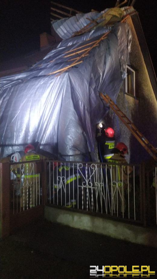 Silny wiatr będzie się utrzymywał. Strażacy interweniują w powiecie