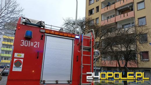 Wybuch w mieszkaniu w Opolu. Jedna osoba trafiła do szpitala