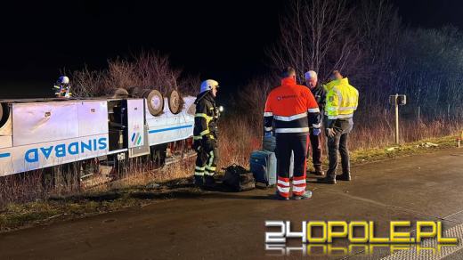 Wypadek polskiego autokaru w Niemczech. 6 osób jest ciężko rannych