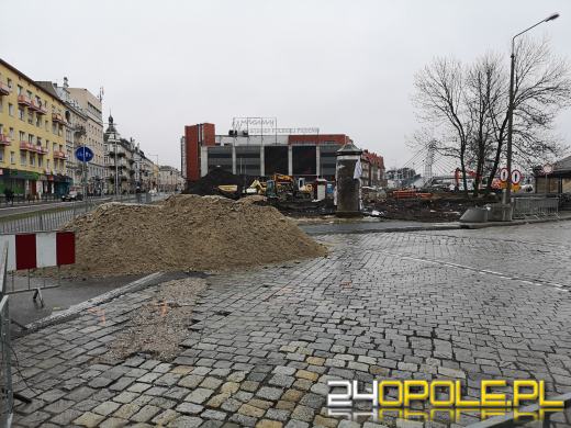 Budowa Placu Dworcowego wchodzi w kolejny etap. Uwaga na zmiany w organizacji ruchu!