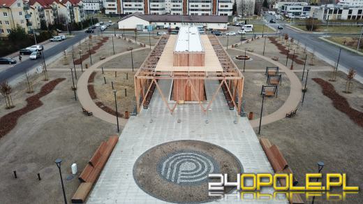 Tężnia solankowa czeka na otwarcie