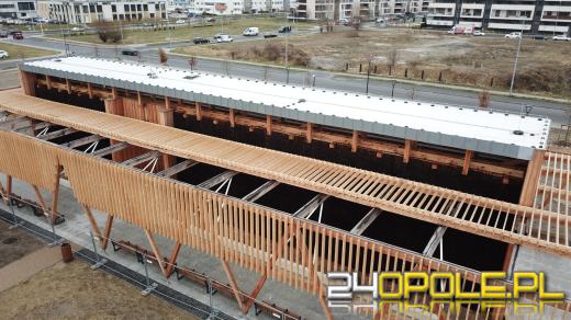 Tężnia solankowa czeka na otwarcie