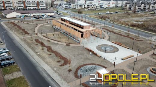 Tężnia solankowa czeka na otwarcie