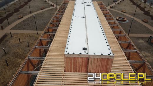 Tężnia solankowa czeka na otwarcie