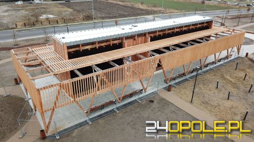 Tężnia solankowa czeka na otwarcie