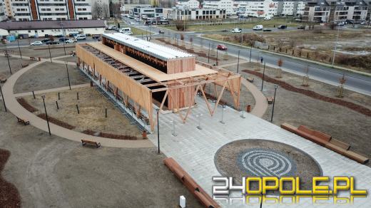 Tężnia solankowa czeka na otwarcie