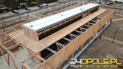 Tężnia solankowa czeka na otwarcie