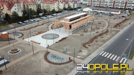 Tężnia solankowa czeka na otwarcie