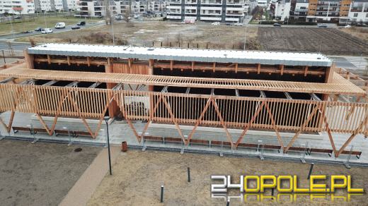 Tężnia solankowa czeka na otwarcie