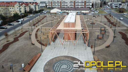 Tężnia solankowa czeka na otwarcie