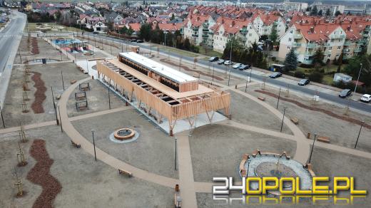 Tężnia solankowa czeka na otwarcie