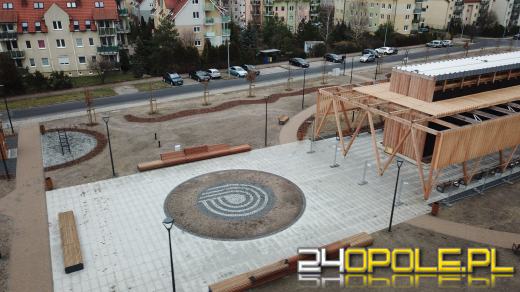 Tężnia solankowa czeka na otwarcie