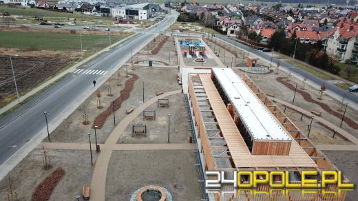 Tężnia solankowa czeka na otwarcie