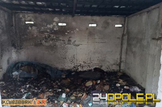 Podpalacz śmietników w rękach kluczborskiej policji