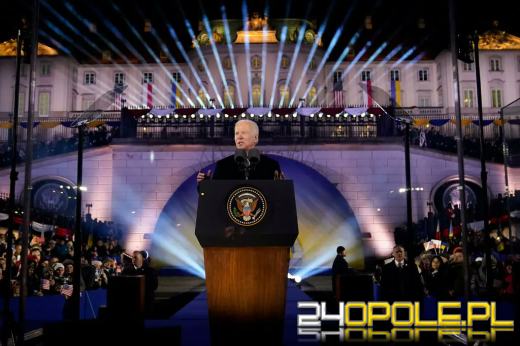 Joe Biden w Warszawie: Będziemy bronić suwerenności, będziemy bronić demokracji