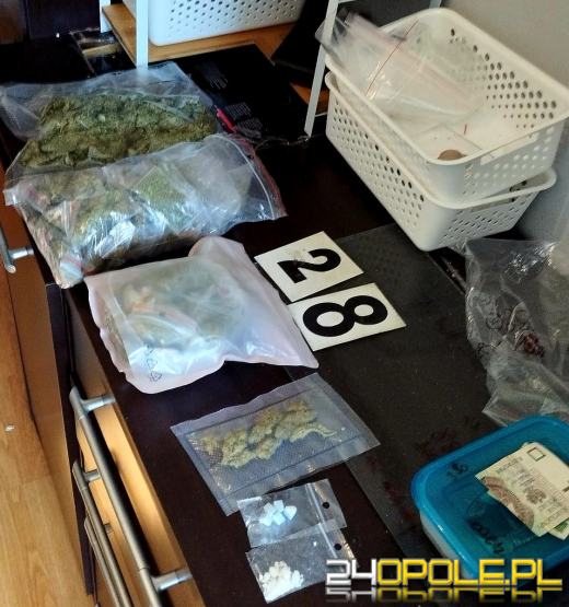 Kryminalni z Opola zatrzymali dilera handlującego narkotykami