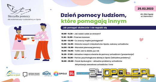 Dzień pomocy ludziom, którzy pomagają innym w Centrum Dialogu Obywatelskiego