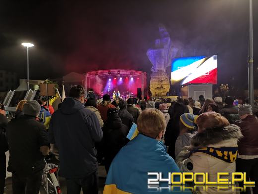 Opolanie i Ukraińcy wzięli udział w wiecu poparcia