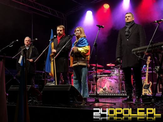 Opolanie i Ukraińcy wzięli udział w wiecu poparcia