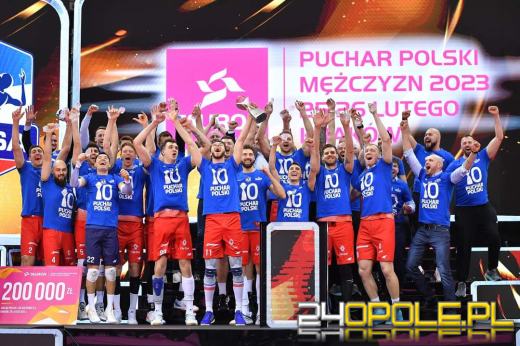 ZAKSA Kędzierzyn-Koźle zdobywcą Pucharu Polski!