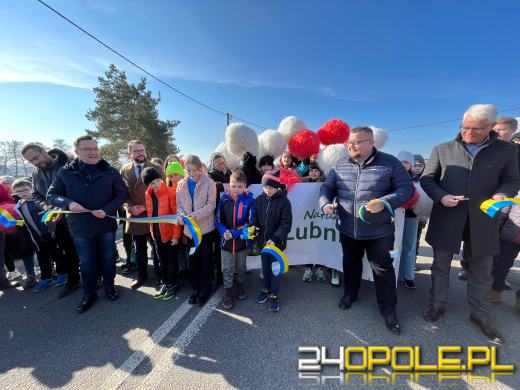 Nowy most w Łubnianach cieszy już mieszkańców