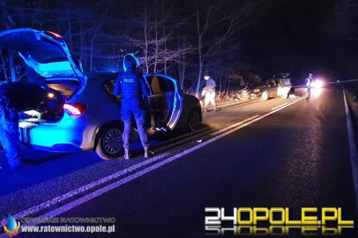 Pijany kierowca Volkswagena uciekał ulicami Opola. Zatrzymanie po dachowaniu