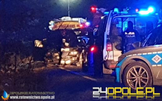 Pijany kierowca Volkswagena uciekał ulicami Opola. Zatrzymanie po dachowaniu