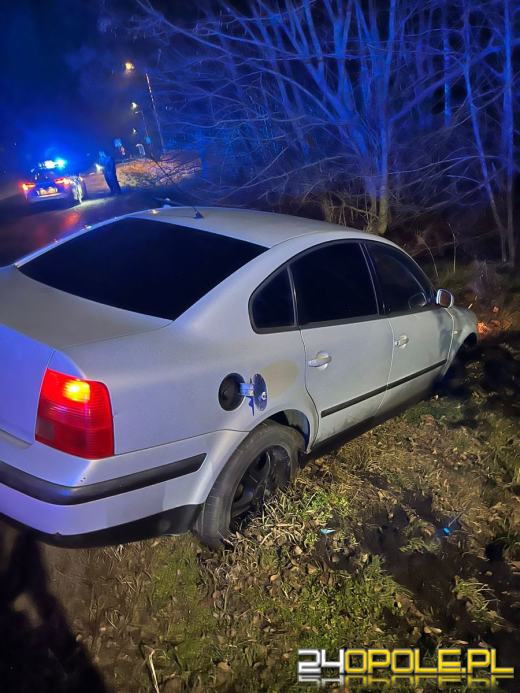 Staranował radiowóz - padły strzały!