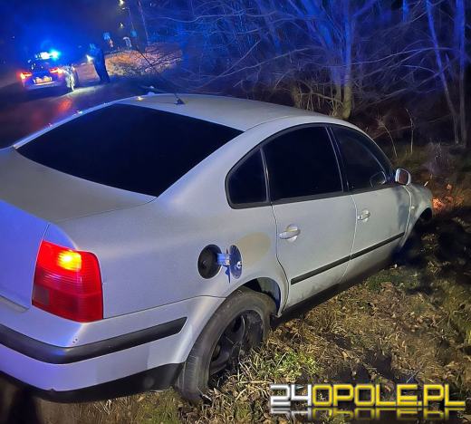 Staranował radiowóz - padły strzały!