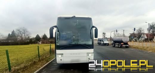 Fatalny stan autobusu ukraińskiego przewoźnika