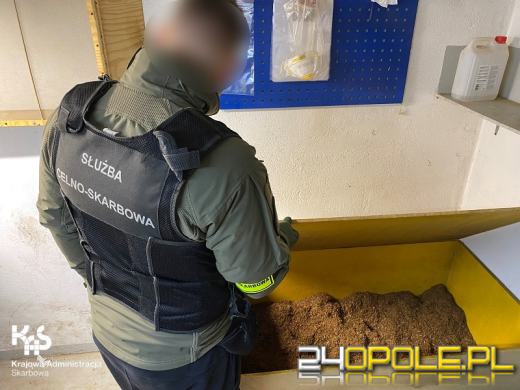 KAS zatrzymała nielegalny tytoń i linię produkcyjną