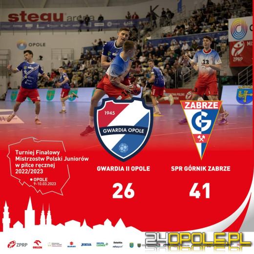 Juniorzy Gwardii Opole ze srebrnym medalem 