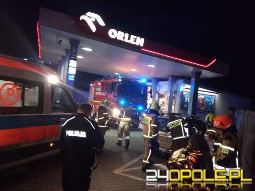 Śmigłowiec LPR lądował w Leśnicy. Mężczyzna poparzył się materiałami pirotechnicznymi