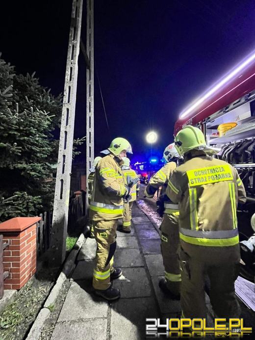 Pożar mieszkania w Opolu. Dwie osoby zostały poszkodowane