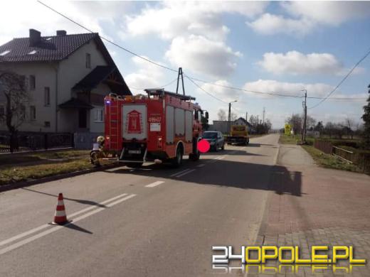 Zderzenie pojazdów w Leśnicy