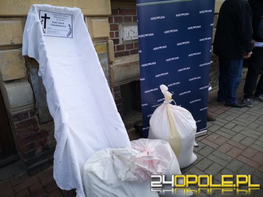 Rolnicy wysypali zboże pod biurem poselskim Katarzyny Czochary. Trwają protesty