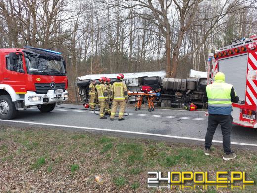 Poważny wypadek w powiecie brzeskim