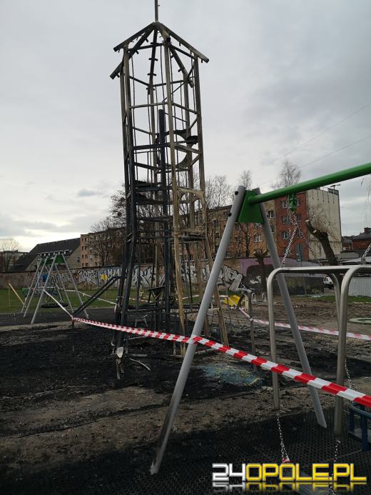 Podpalacz placu zabaw w Opolu niepoczytalny? To bardzo prawdopodobne