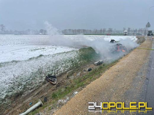 Dwa zdarzenia drogowe w powiecie kędzierzyńsko-kozielskim