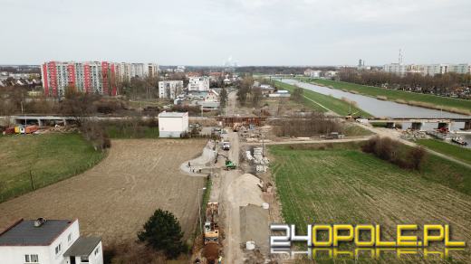 Trwa modernizacja ulicy Krapkowickiej. Prace potrwają jeszcze rok