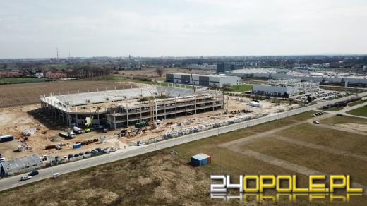 Stadion jeszcze urośnie, ale już widać jego podstawową bryłę