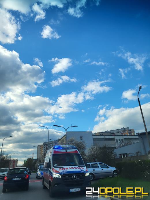 Potrącenie rowerzysty na Chabrach