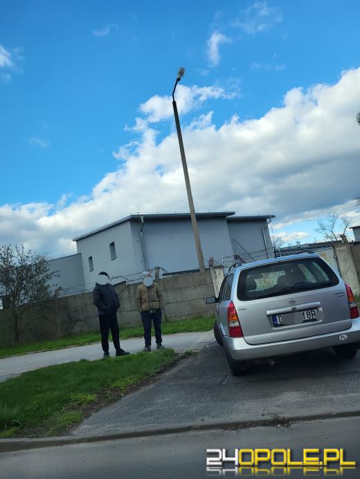 Potrącenie rowerzysty na Chabrach