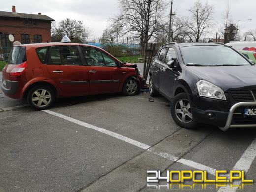 Zderzenie czterech pojazdów na ulicy Armii Krajowej w Opolu