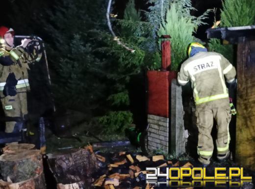 Świąteczne wędzenie zakończyło się pożarem