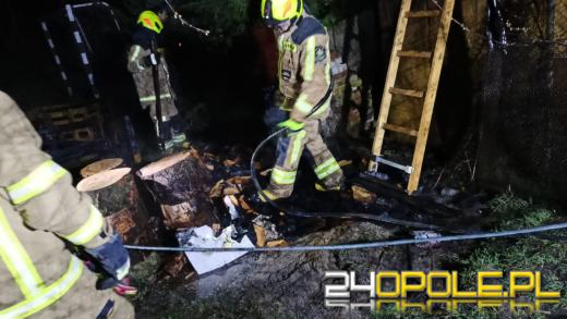 Świąteczne wędzenie zakończyło się pożarem